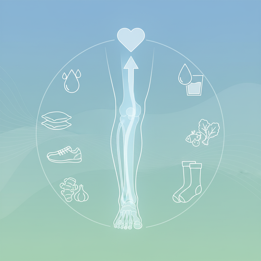 5 būdai pagerinti kraujotaką kojose: rezultatas nustebins