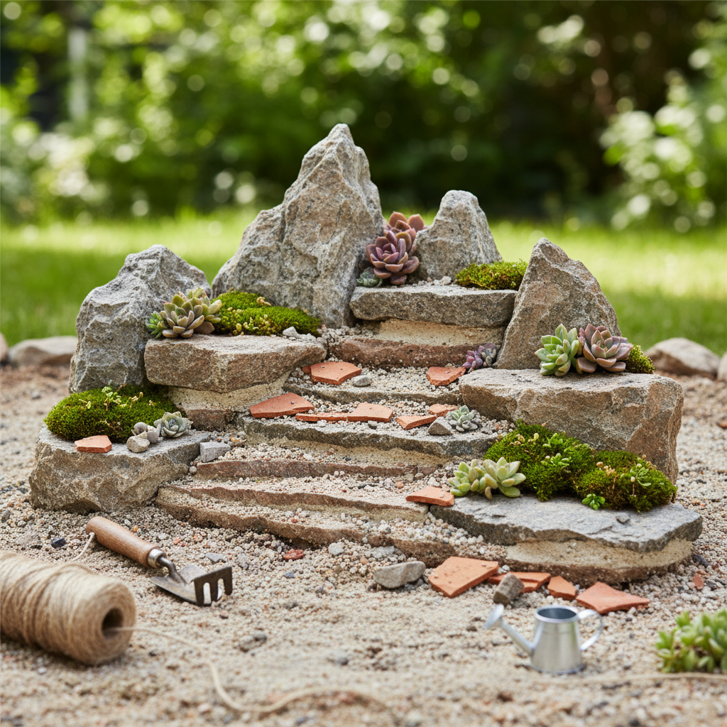 Alpinariumas savo rankomis: išsamus gidas pradedantiesiems