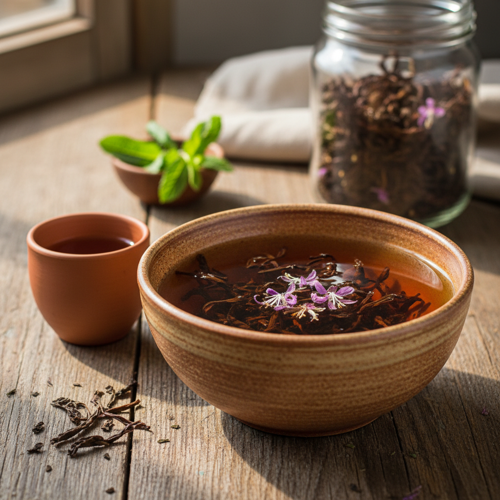 Gauromečio arbata: kaip paruošti, kad neprarastų savybių