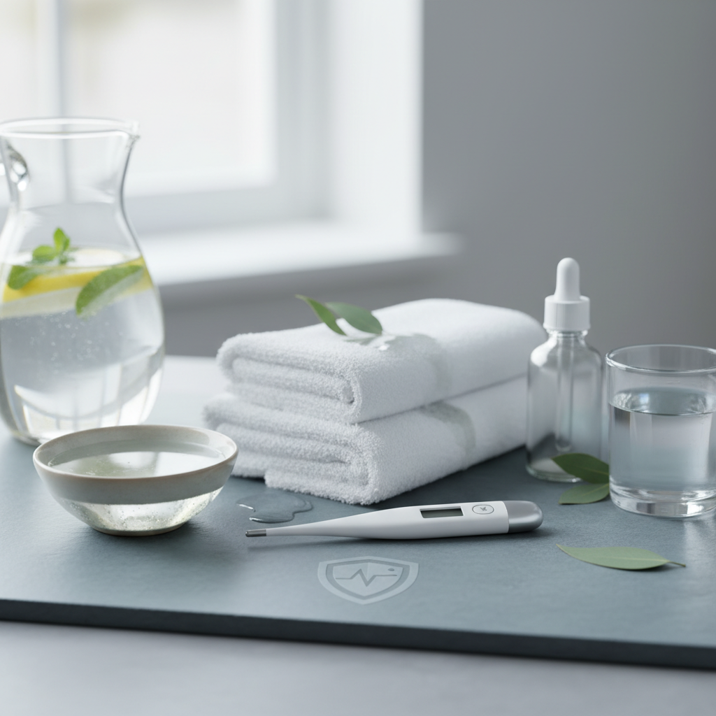 Gydytoja: kada temperatūrą būtina mušti, o kada – ne