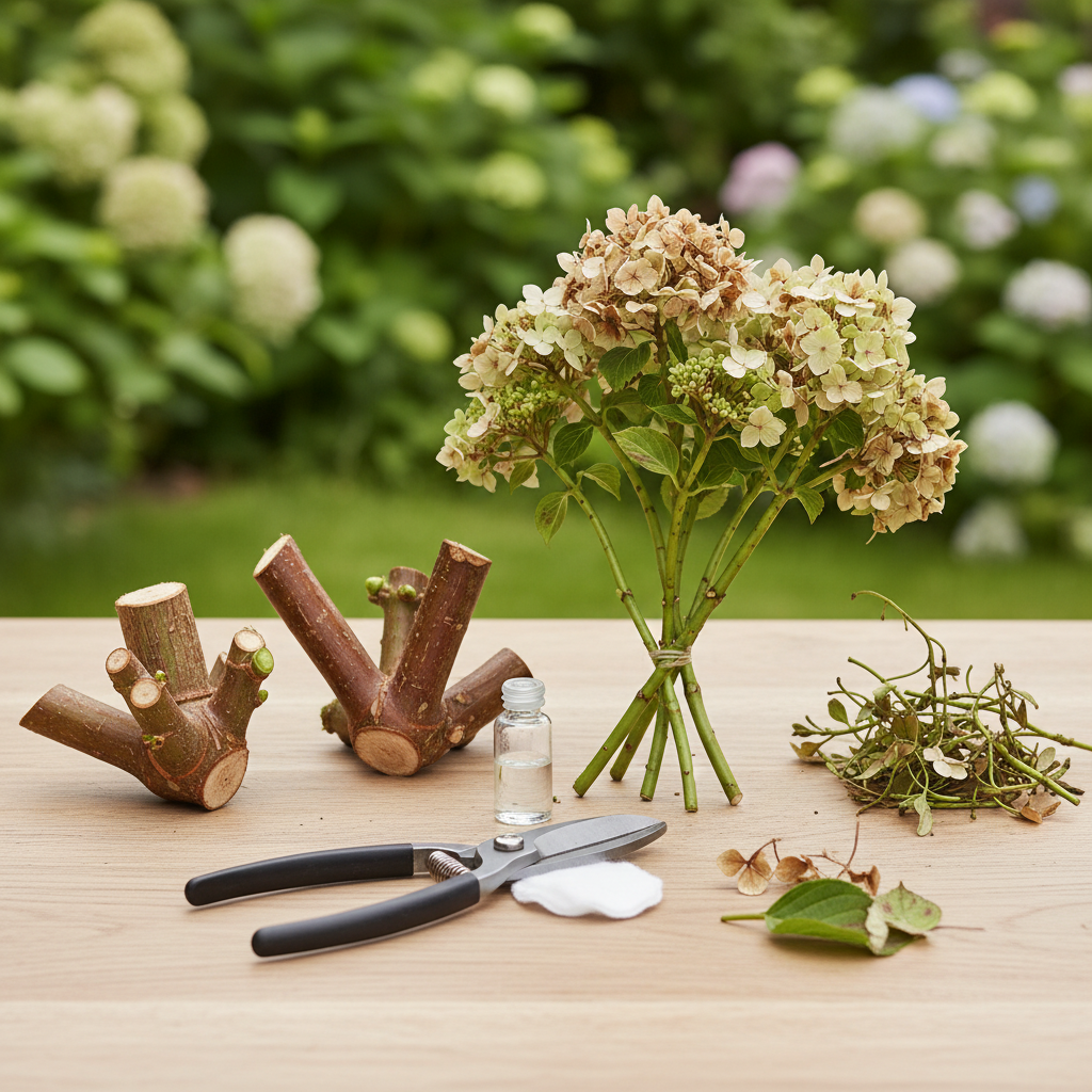 Hortenzijų genėjimas: viena klaida gali atimti žiedus