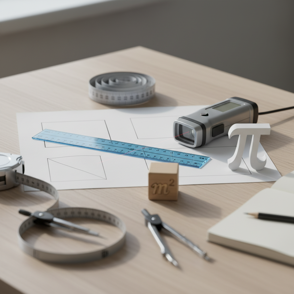 Kaip apskaičiuoti plotą: visos formulės vienoje vietoje