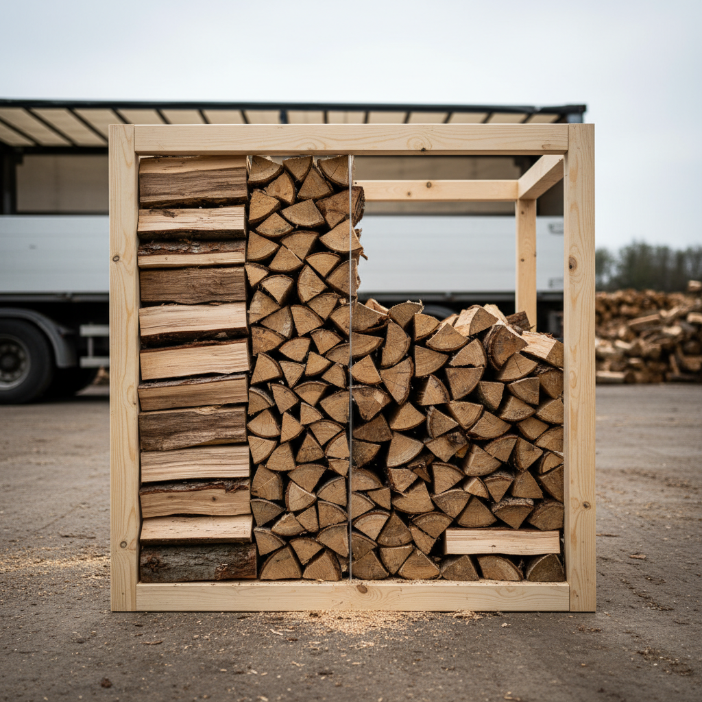 Kaip atrodo malkų kubas: kaip neapsigauti perkant?