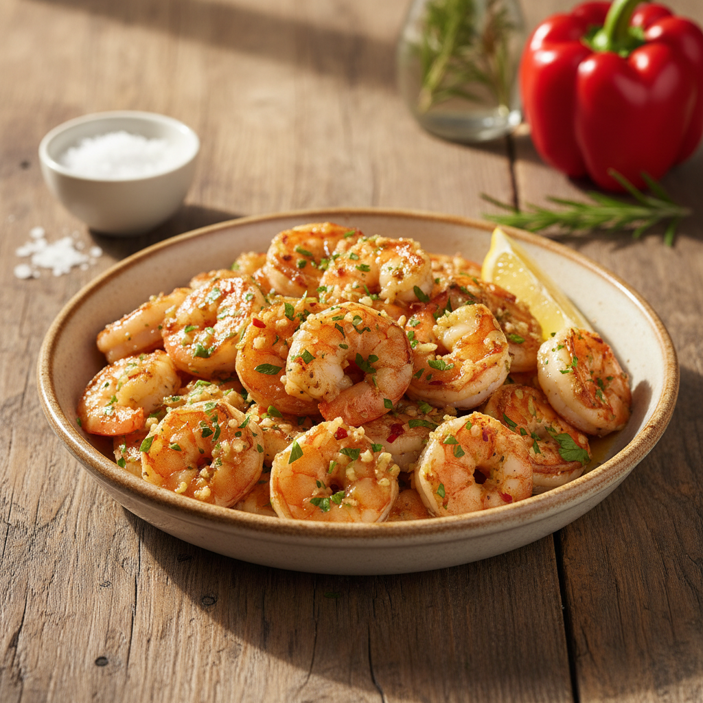 Kaip iškepti krevetes, kad nebūtų guminės: šefo patarimai