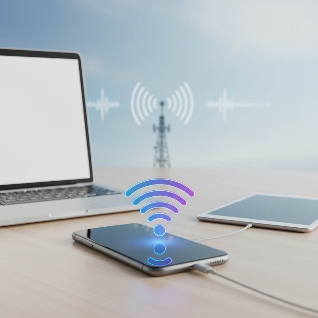 Kaip pasidalinti internetu iš telefono: paprasta instrukcija