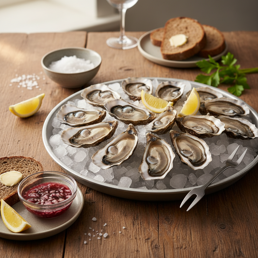 Kaip taisyklingai valgyti austres: etiketo gidas