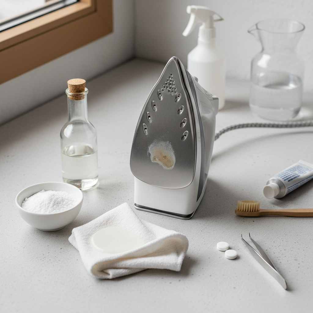 Kaip nuvalyti lygintuvą: vėl blizgės tarsi naujas