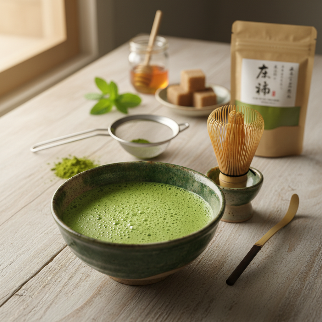 Kaip paruošti matcha arbatą namuose: ekspertų patarimai