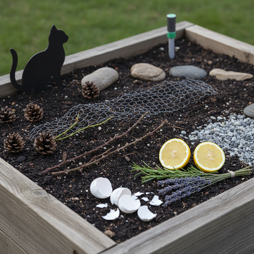 Katės niokoja daržą? Veiksmingi būdai jas atbaidyti